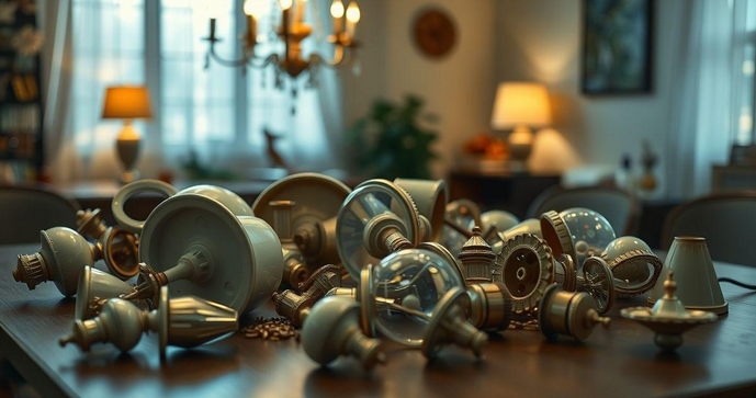Peças para Lustres e Luminárias que Transformam Seu Ambiente com Estilo