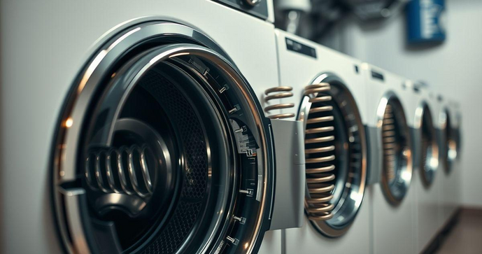 Molas de máquina de lavar roupas essenciais para eficiência